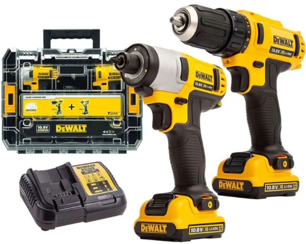 DeWalt Combiset DCK211D2T-QW - 2x 2.0Ah Accu