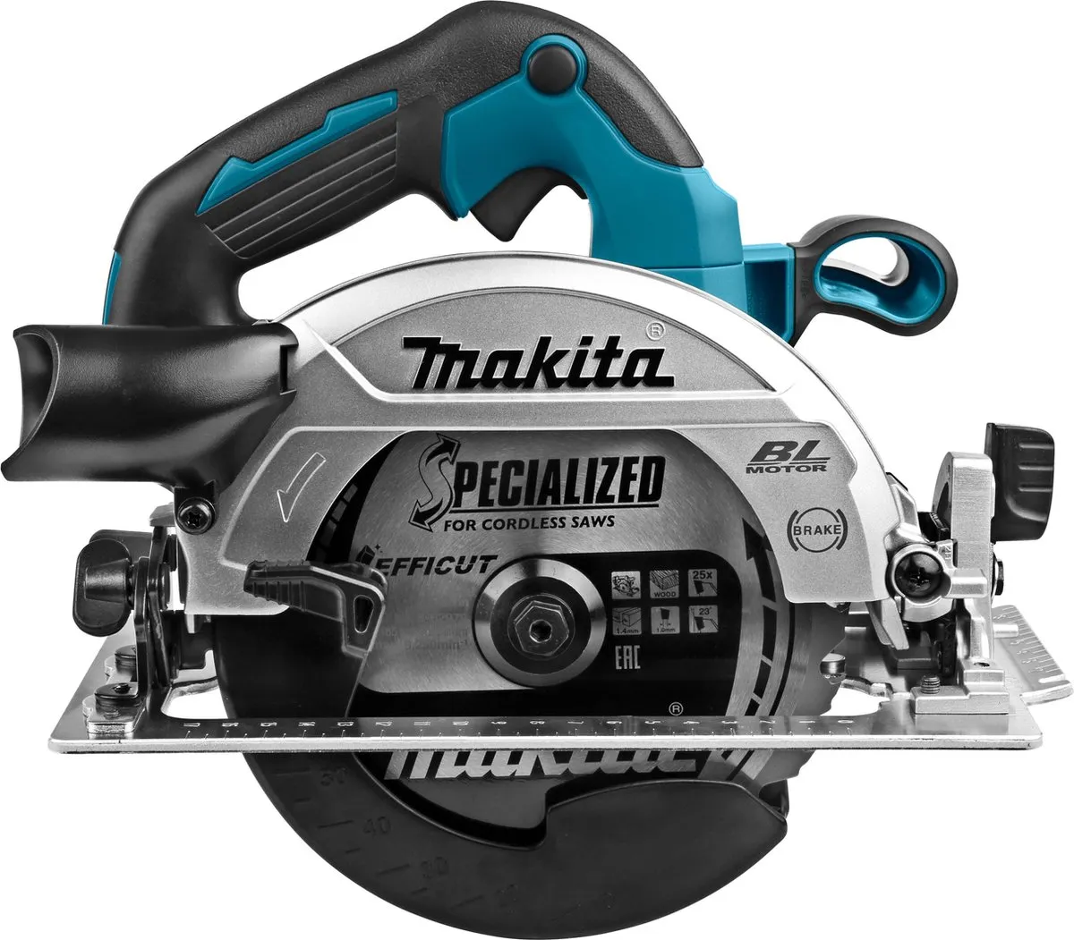 Makita DHS661ZJU 18V Cirkelzaag 165mm - Koolborstelloos