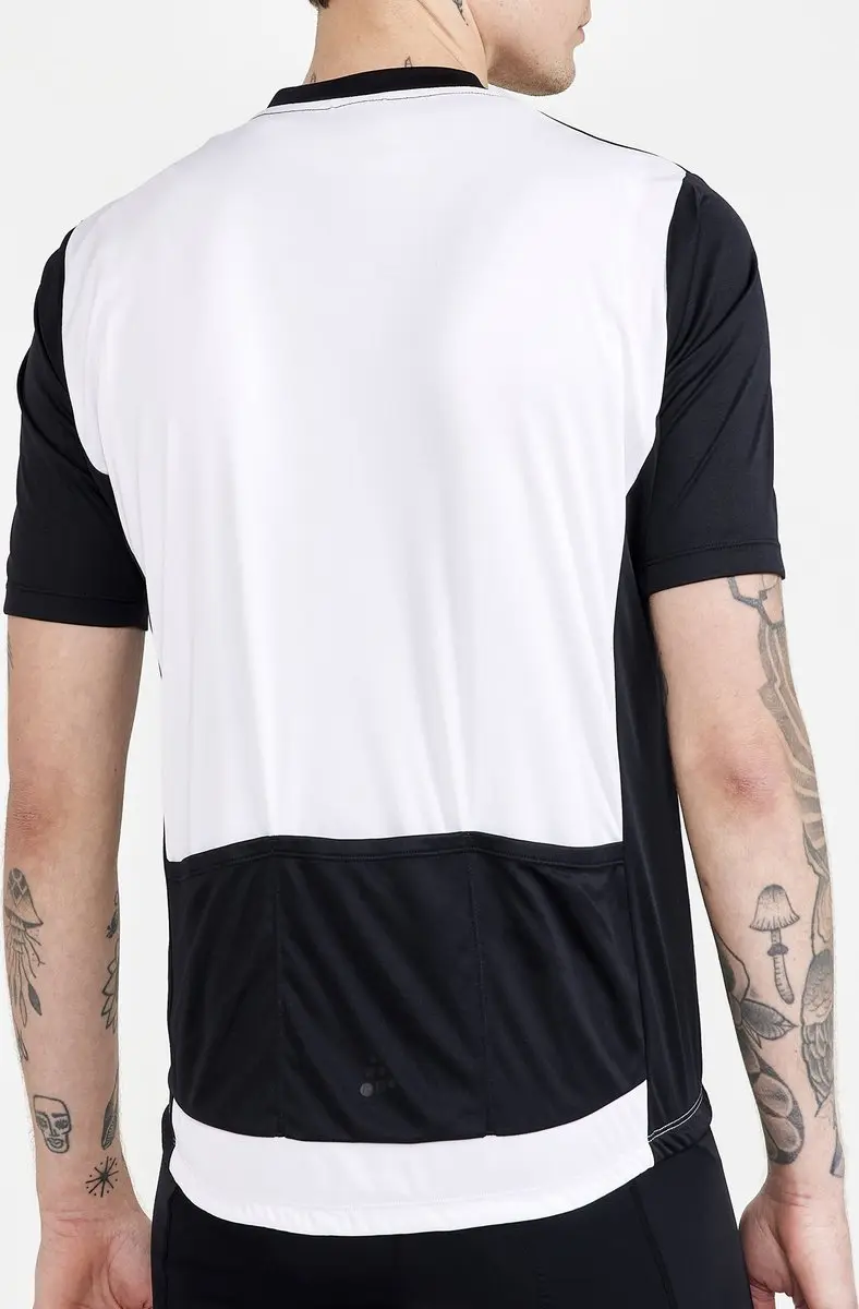 Craft Core Endurance Fietsshirt - L - Zwart/Wit