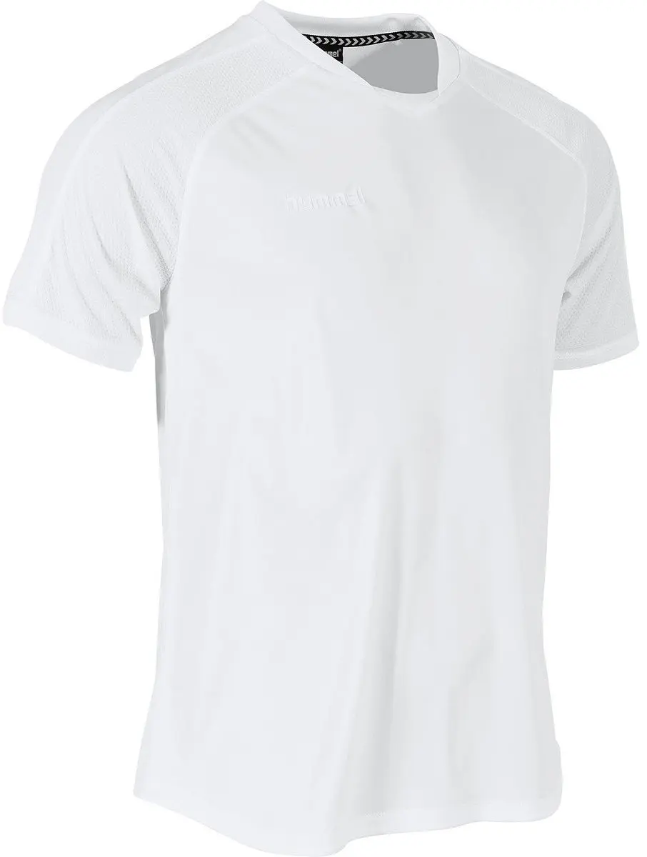 Hummel Tulsa T-Shirt Heren - Wit L