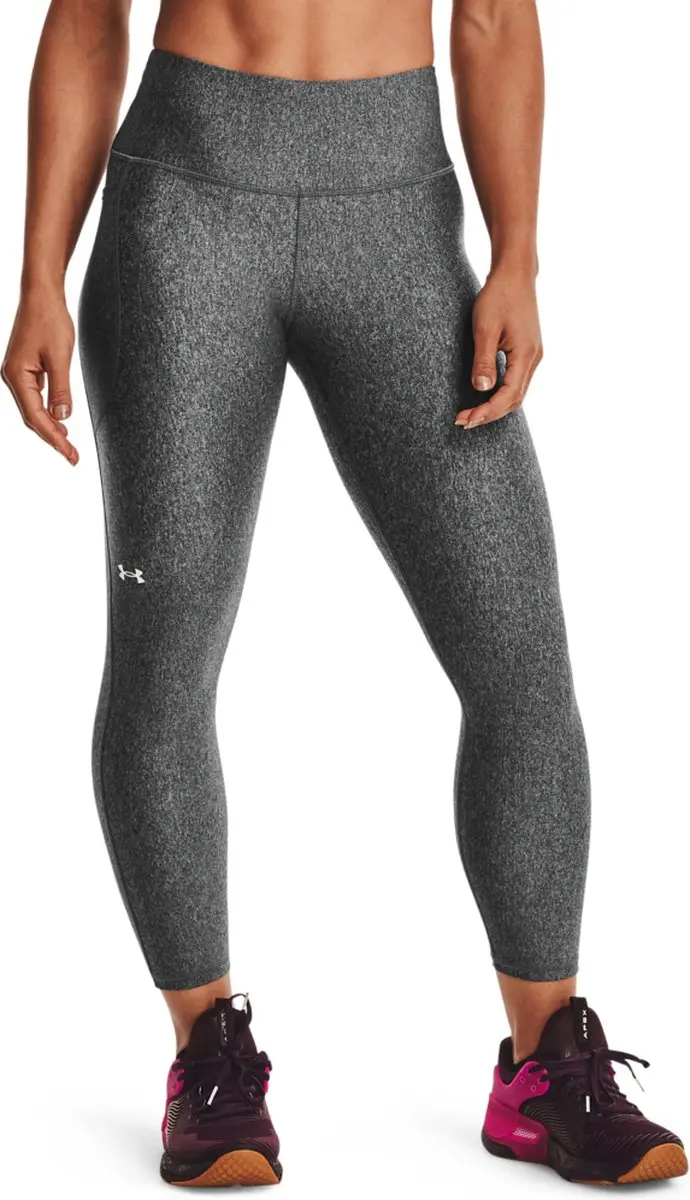 Under Armour Armour Hi Ankle Leg Dames Sportlegging M - Grijs