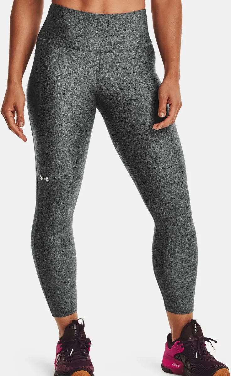 Under Armour Armour Hi Ankle Leg Dames Sportlegging M - Grijs