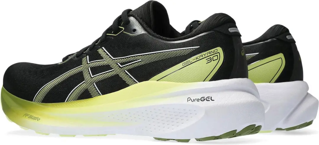 ASICS Gel-Kayano 30 Sportschoenen - 43.5 - Zwart/Geel