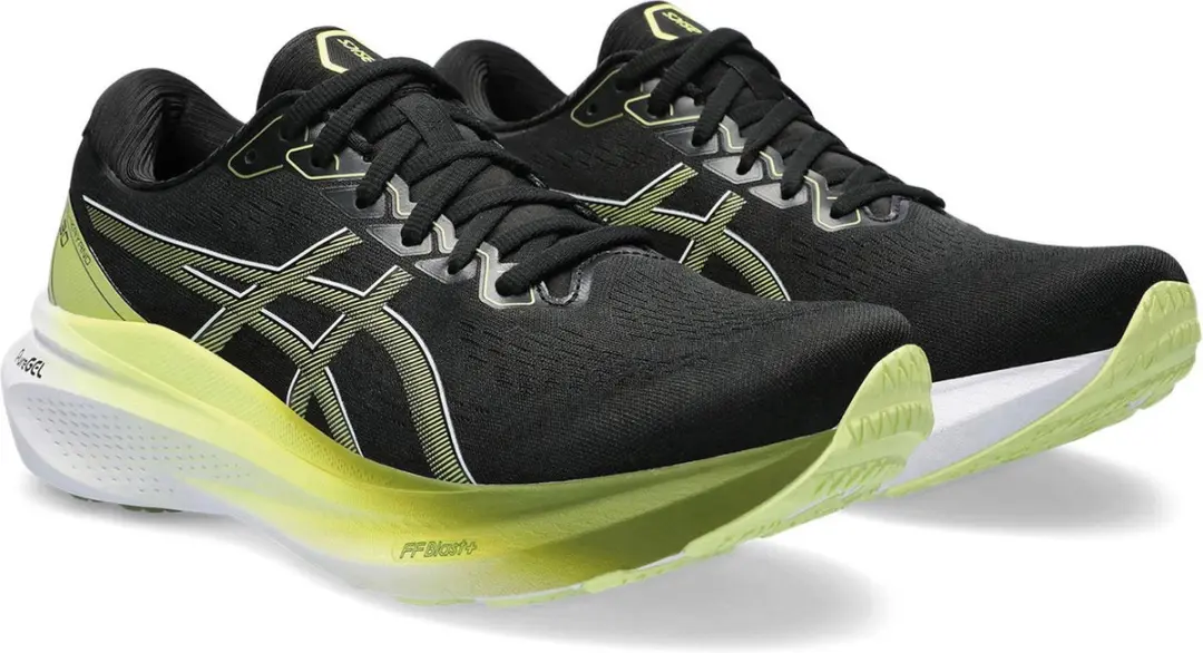 ASICS Gel-Kayano 30 Sportschoenen - 43.5 - Zwart/Geel