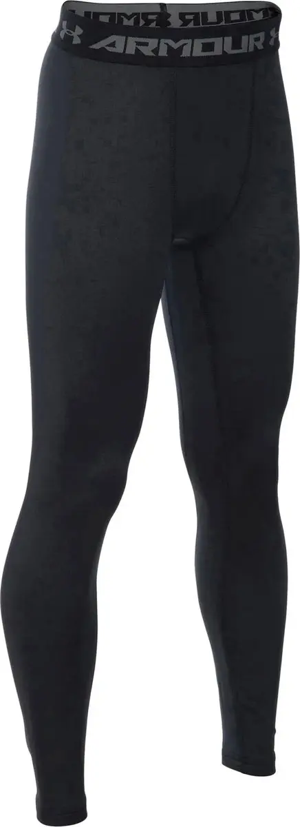 Under Armour Cg Armour Legging Jongens - Zwart - Maat 140
