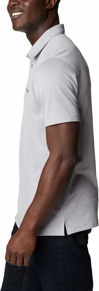 Columbia Nelson Point Poloshirt Grijs XS