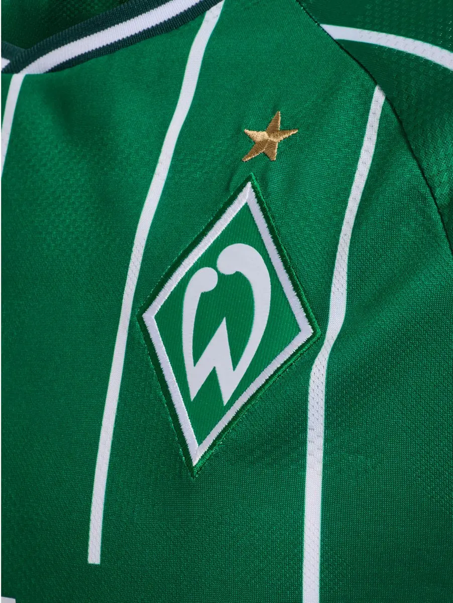 hummel Thuis Shirt Werder Bremen 2025/26 - abundant green