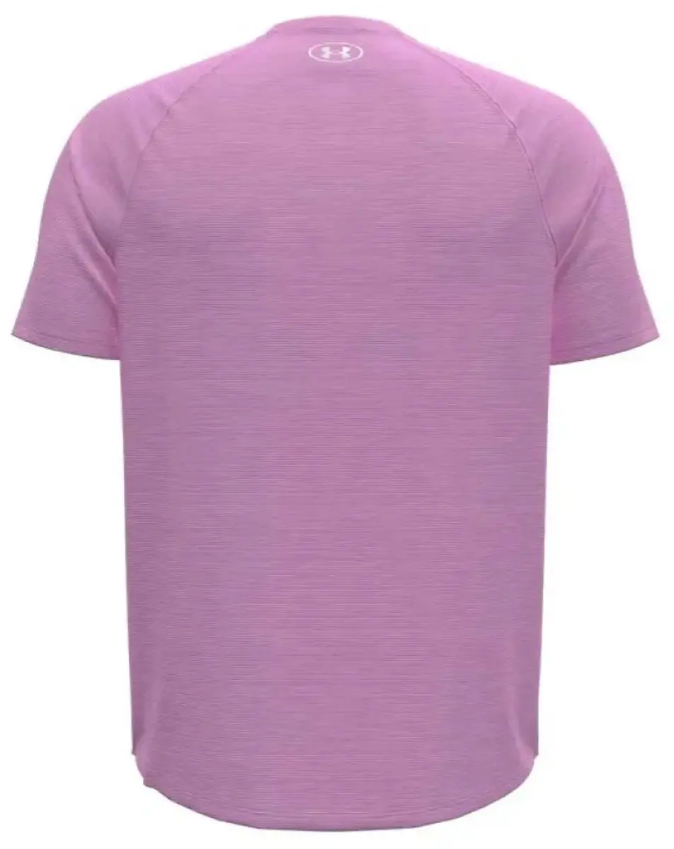 Under Armour Tech Textured Shirt Heren - Maat M - Roze