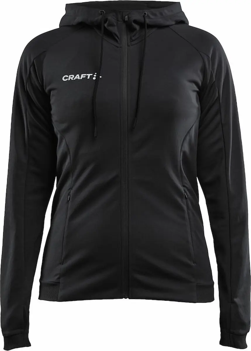 Craft Evolve Damesjas met Kap - XL - Zwart