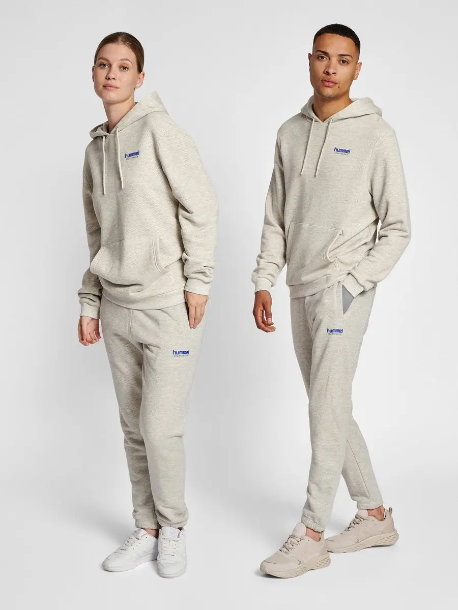 Hummel Austin Regular Pants Joggingbroek L - Legacy Melange
