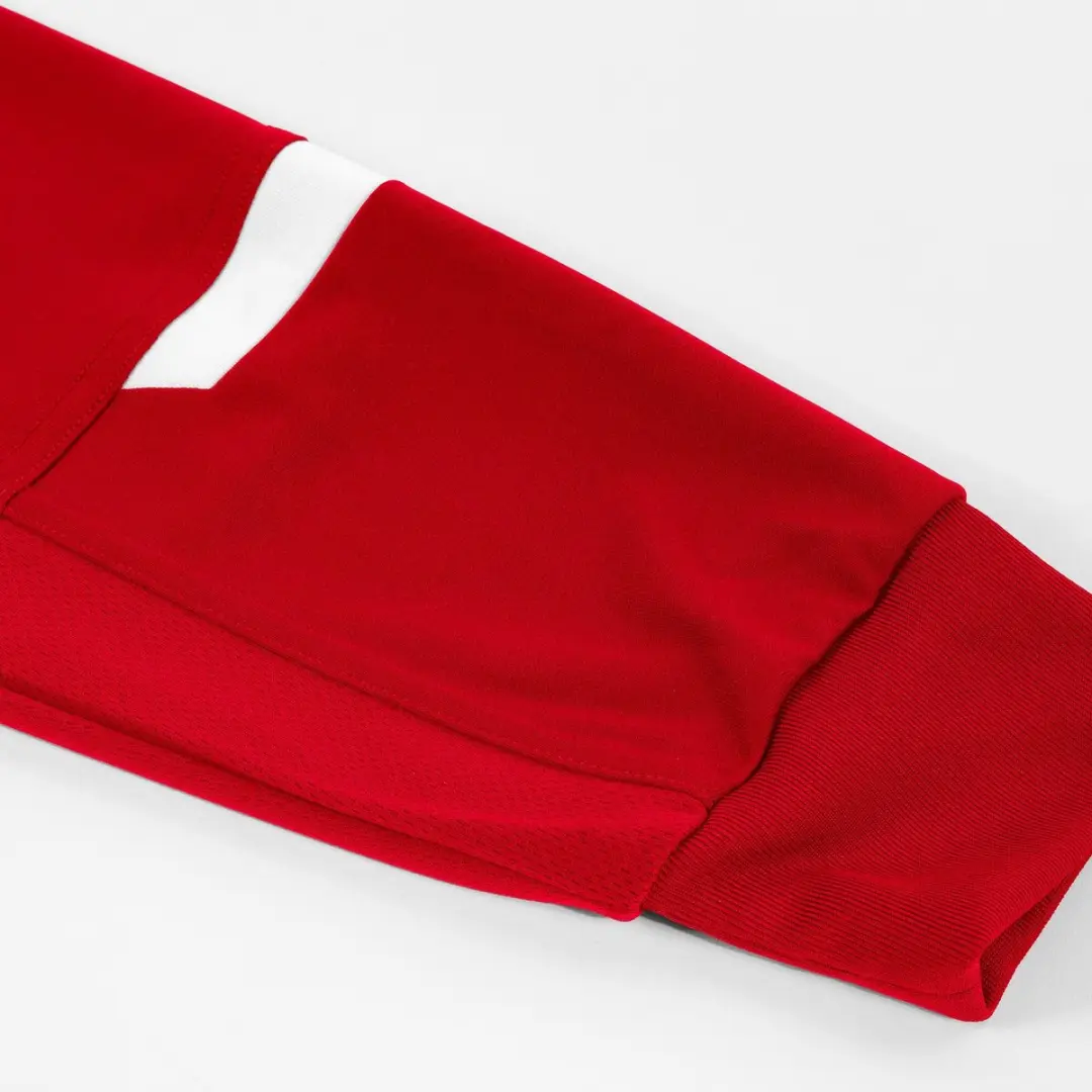 Hummel Fyn Voetbalshirt Lange Mouw Kinderen 140 - Rood/Wit