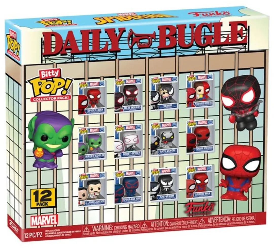 Funko Spider-Man Bitty Pop! Vinylfiguurtjes