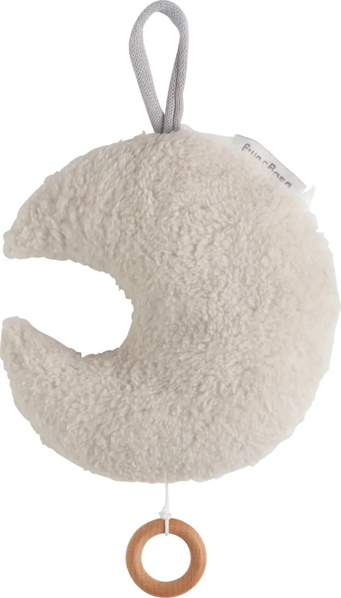 Baby's Only Muziekdoosje maan Happiness Urban Taupe - 18 cm