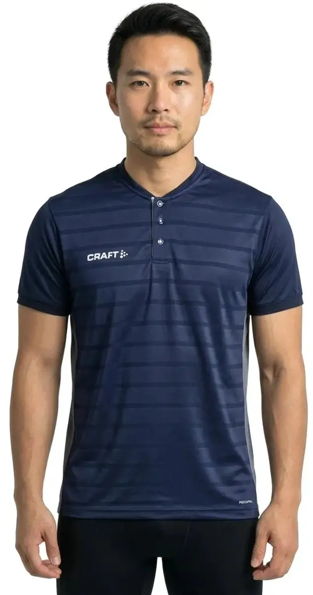 Craft Pro Control Shirt Korte Mouw Heren - Marine XS