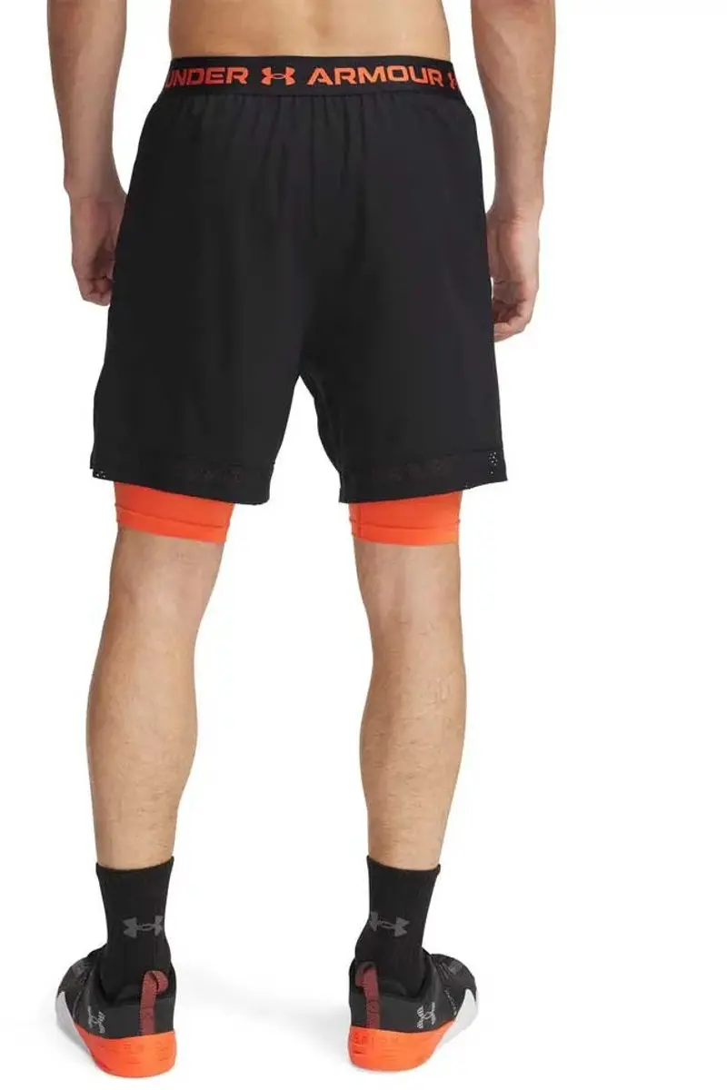 Under Armour Vanish Woven 2-in-1 Korte Broek - S - Zwart