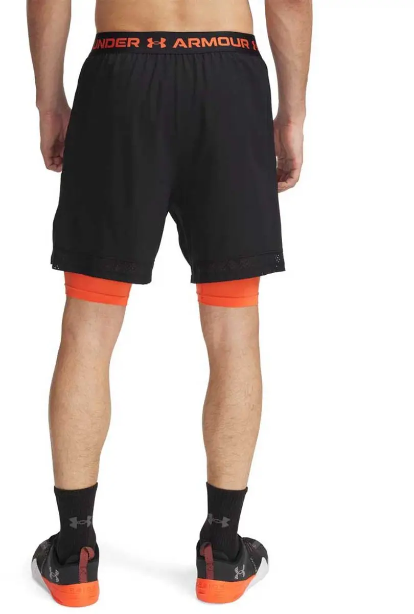 Under Armour Vanish Woven 2-in-1 Korte Broek - S - Zwart