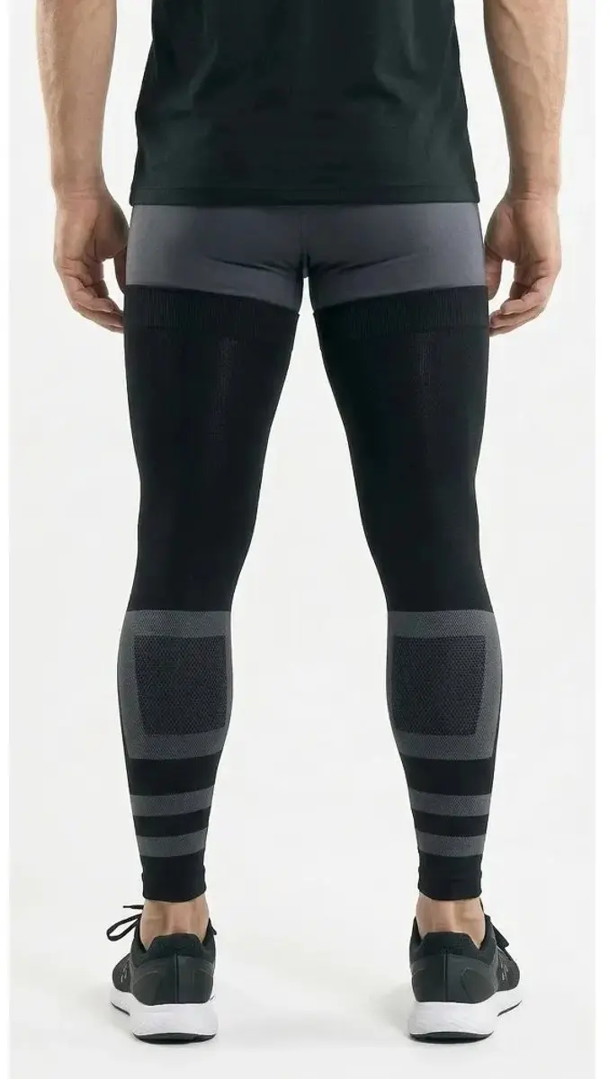 Craft Seamless Kniestukken XL/XXL - Zwart - 2 Stuks