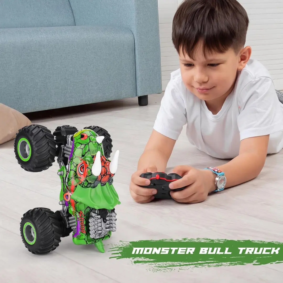 ECTEATOY RC Dinosaurus Monster Truck 6515415 - Licht & Muziek - afbeelding 6 van 6