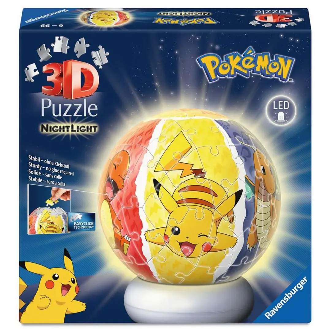Ravensburger Pokémon 3D Puzzel met Licht