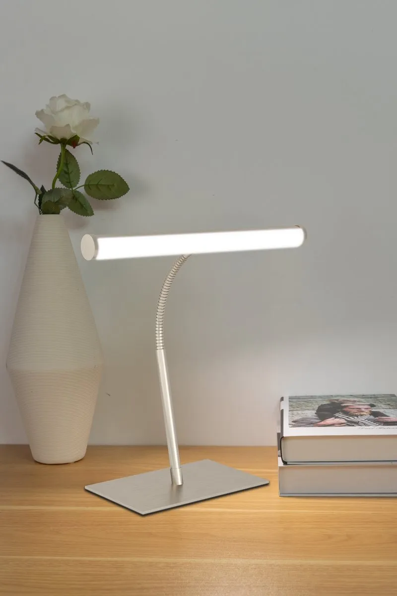 Eglo Riccione Bureaulamp - Zwart Nikkel - Instelbaar wit licht