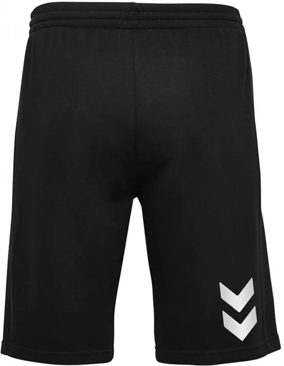 Hummel Go Cotton Heren Short - Maat M - Zwart/Wit