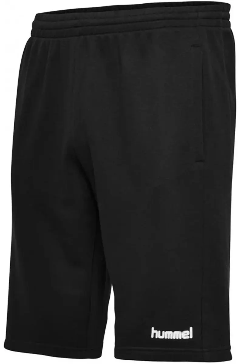 Hummel Go Cotton Heren Short - Maat M - Zwart/Wit