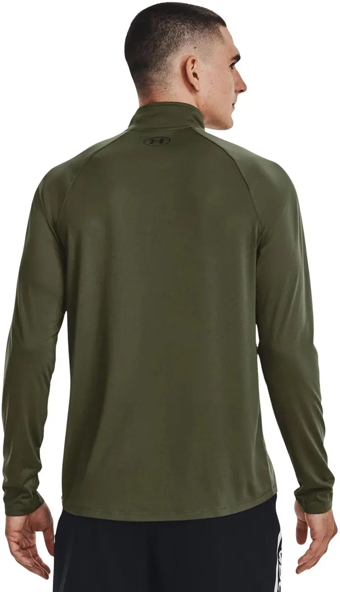 Under Armour UA Tech 2.0 1/2 Zip Heren Sportshirt - Groen M