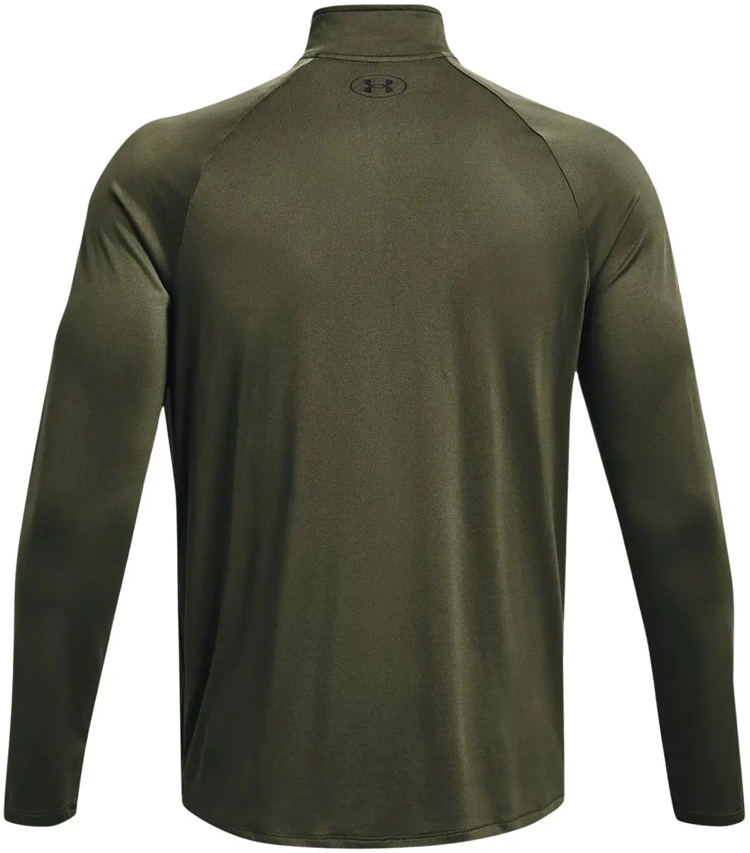 Under Armour UA Tech 2.0 1/2 Zip Heren Sportshirt - Groen M