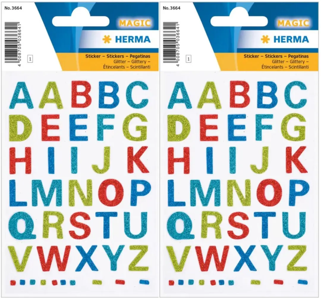 Herma Alfabet Stickers 15mm