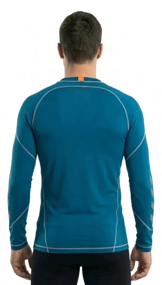 Hummel Inventus T-shirt Lange Mouwen - Blauw Sapphire 2XL