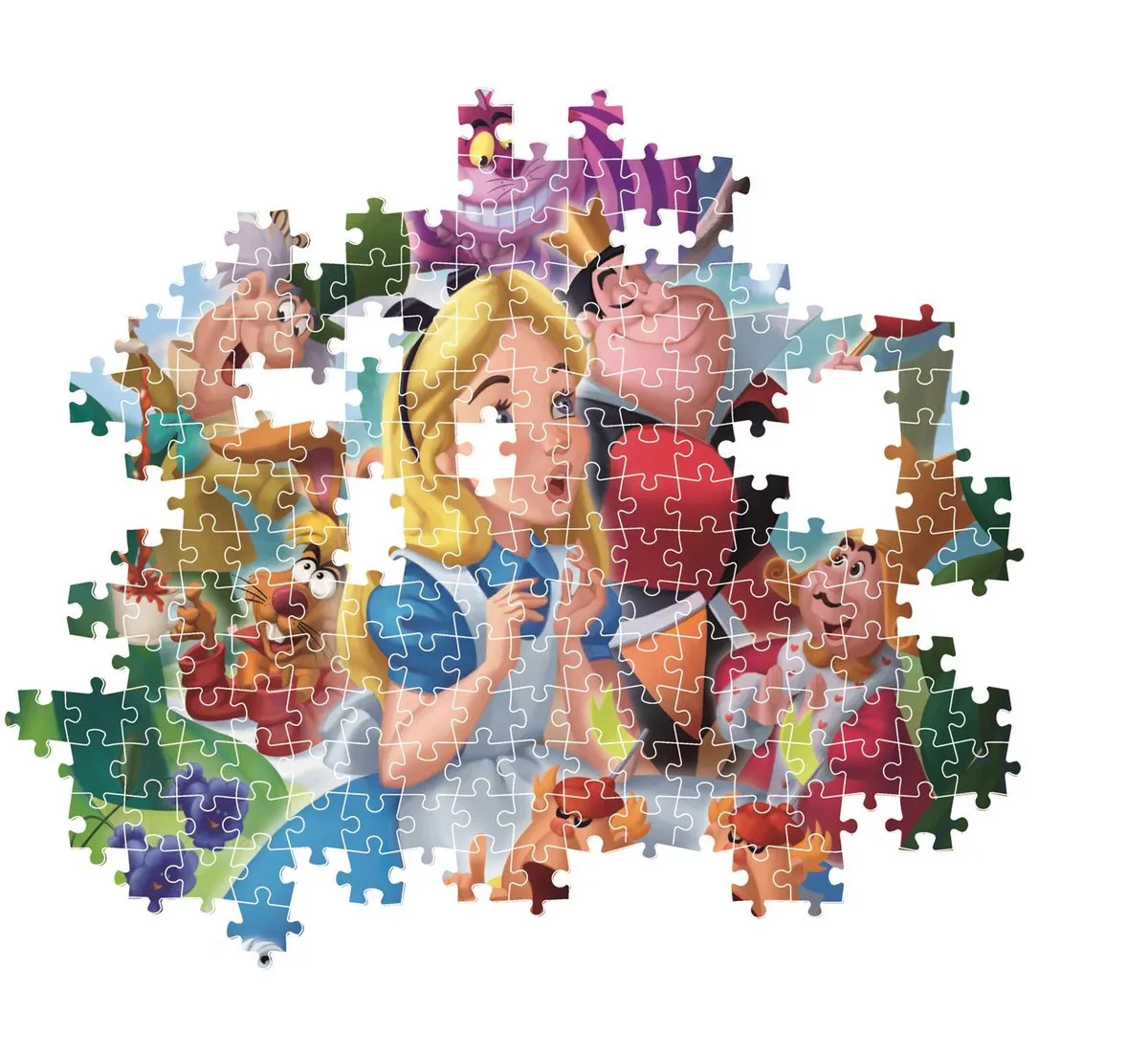 Clementoni Alice in Wonderland Puzzel 1000 Stukjes - Multikleur - afbeelding 4 van 6