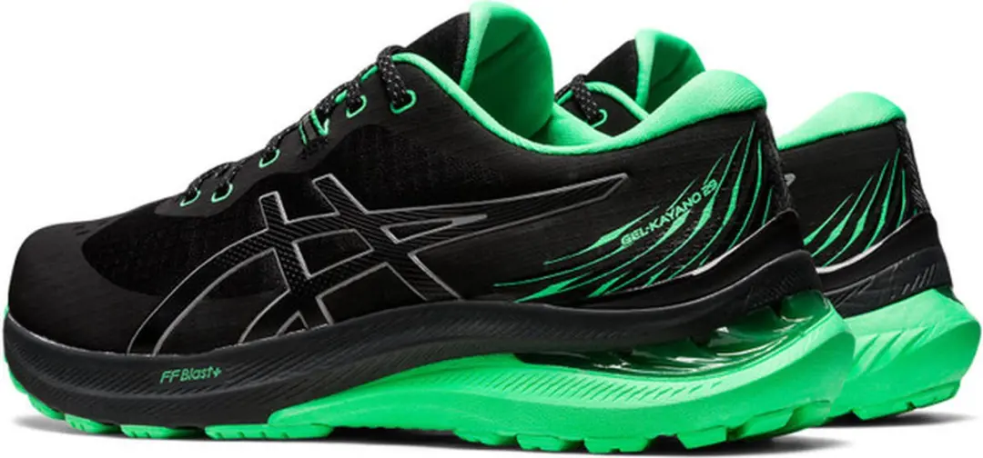 ASICS GEL-Kayano 29 Lite-Show Heren Sportschoenen - Weg - Zwart/groen