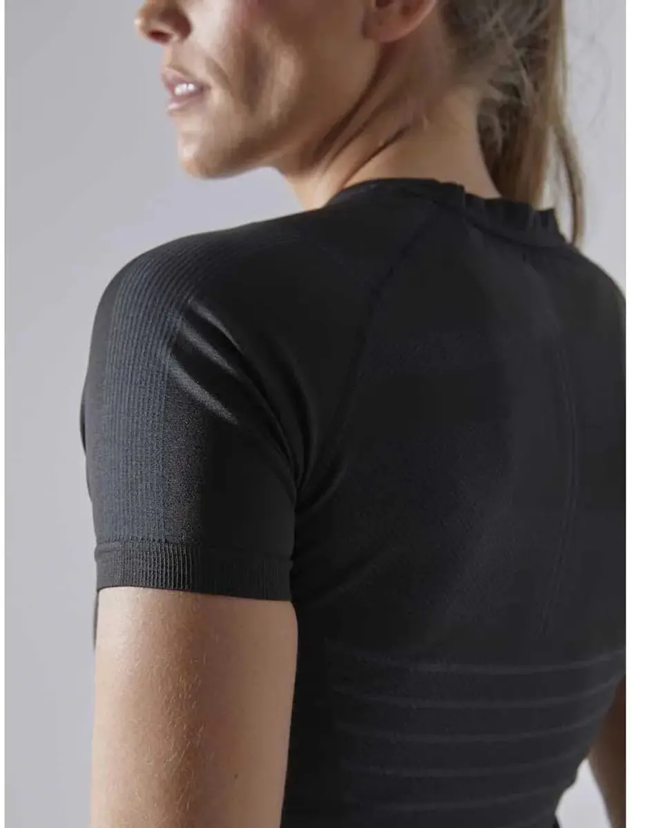Craft Active Intensity Thermoshirt Dames - Maat M - Zwart