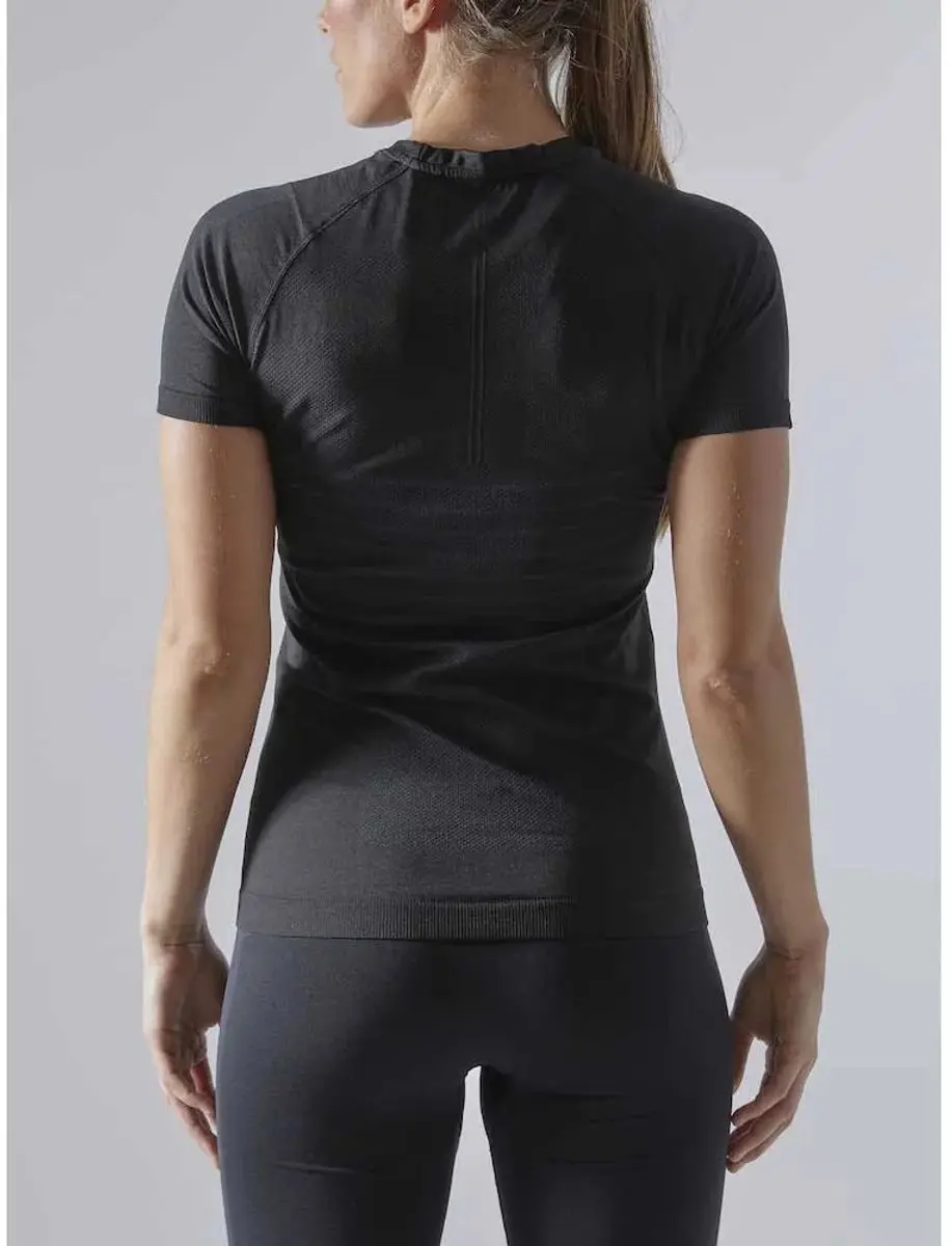 Craft Active Intensity Thermoshirt Dames - Maat M - Zwart