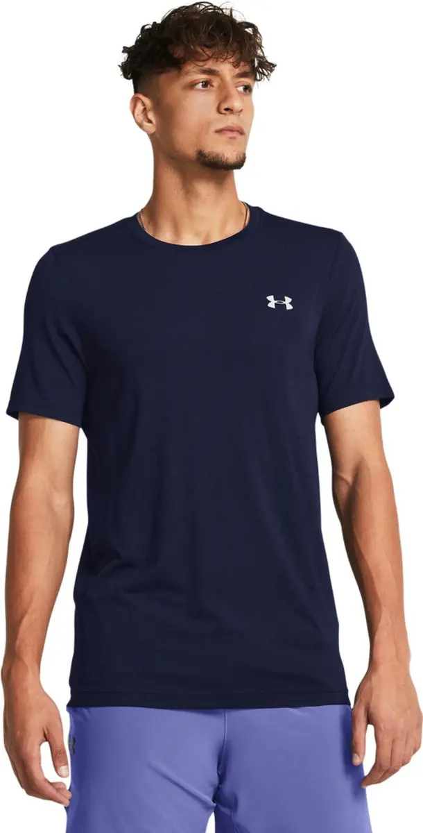 Under Armour Vanish Seamless T-Shirt - S - Midnight Navy