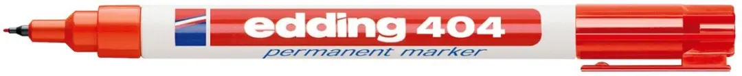 edding 404 Viltstift 0.75mm - Rood - 10 Stuks