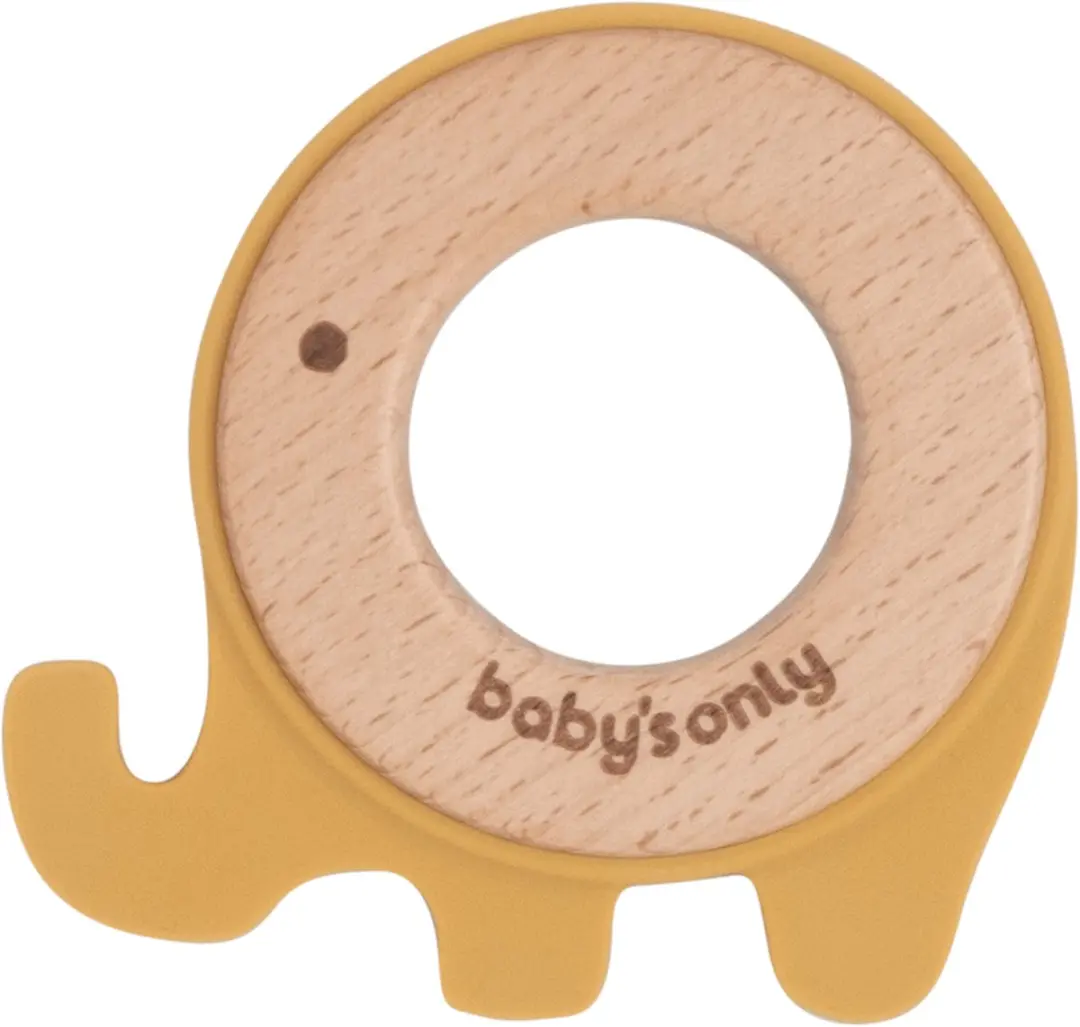 Baby's Only Houten Bijtring Olifant