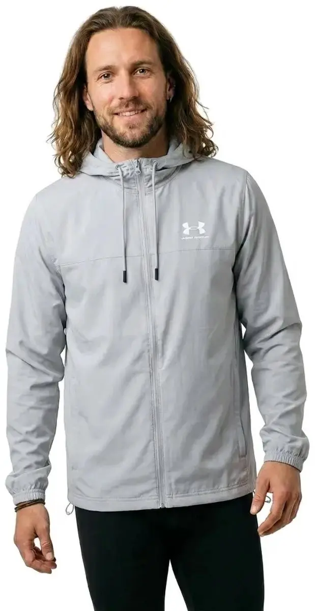 Under Armour UA Rival Wvn Windbreaker Heren - Mod Grijs XL - afbeelding 6 van 6