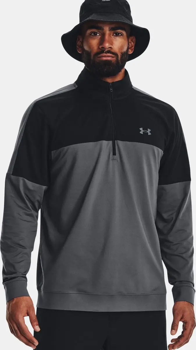 Under Armour Storm Midlayer 1/2 Pitch - Heren M - Zwart