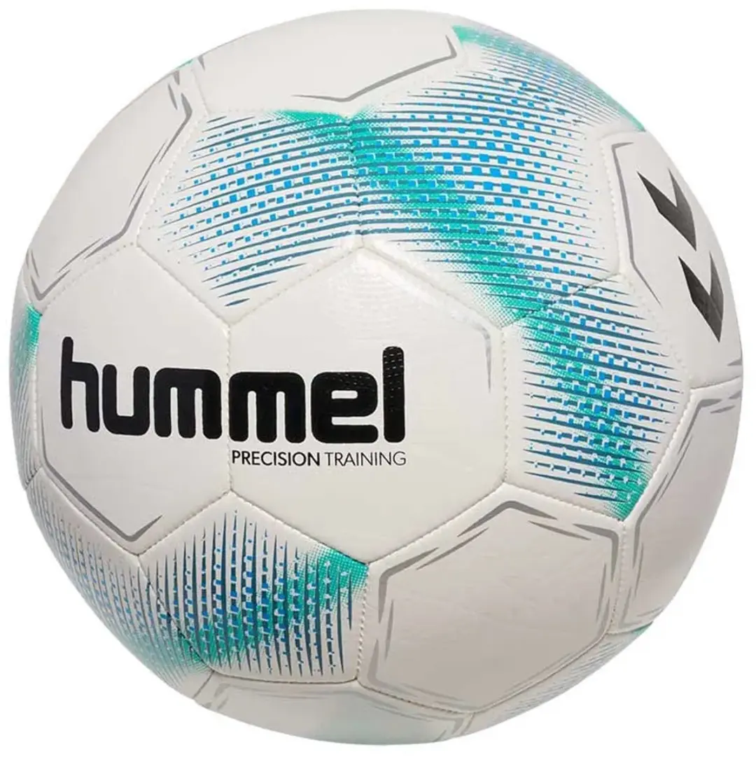 Hummel Precision Training Voetbal 4 - Wit/Blauw/ Groen - afbeelding 6 van 6