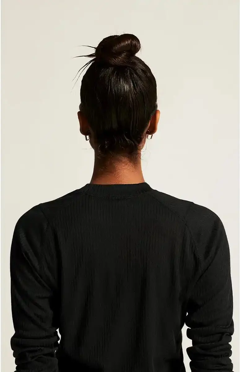 Craft Core 2 Baselayer Thermoshirt - Dames M - Zwart/Wit