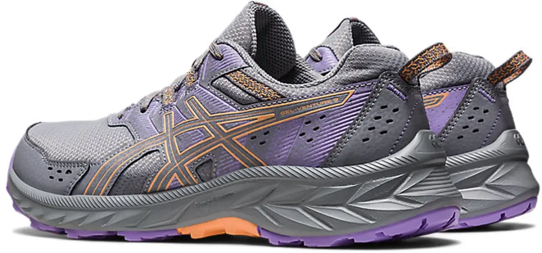 ASICS Gel-Venture 9 Trailhardloopschoenen 44 - Grijs/Paars - afbeelding 6 van 6