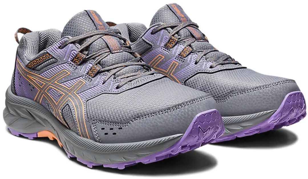 ASICS Gel-Venture 9 Trailhardloopschoenen 44 - Grijs/Paars