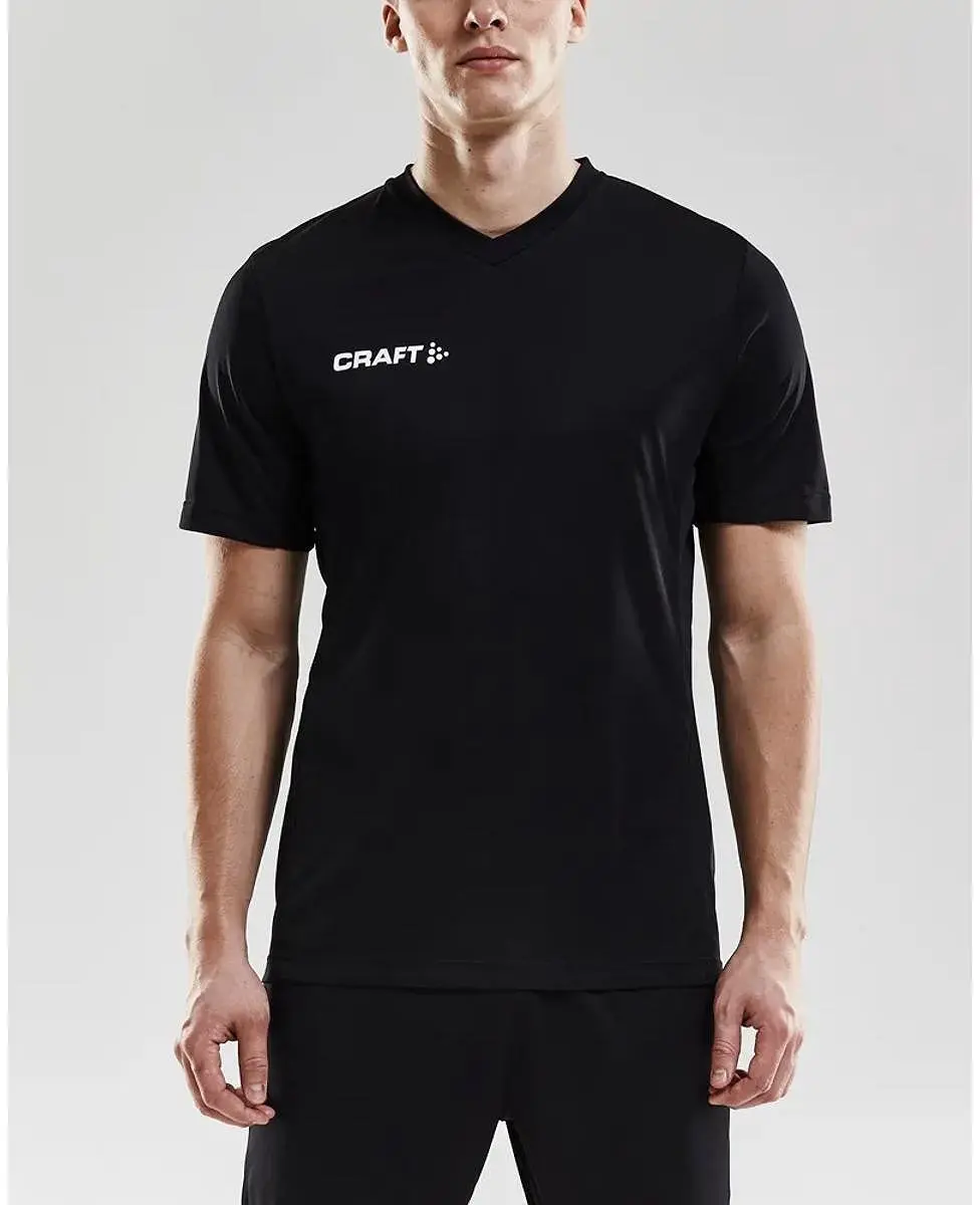 Craft Squad Shirt Heren - Korte mouw - XS - Zwart