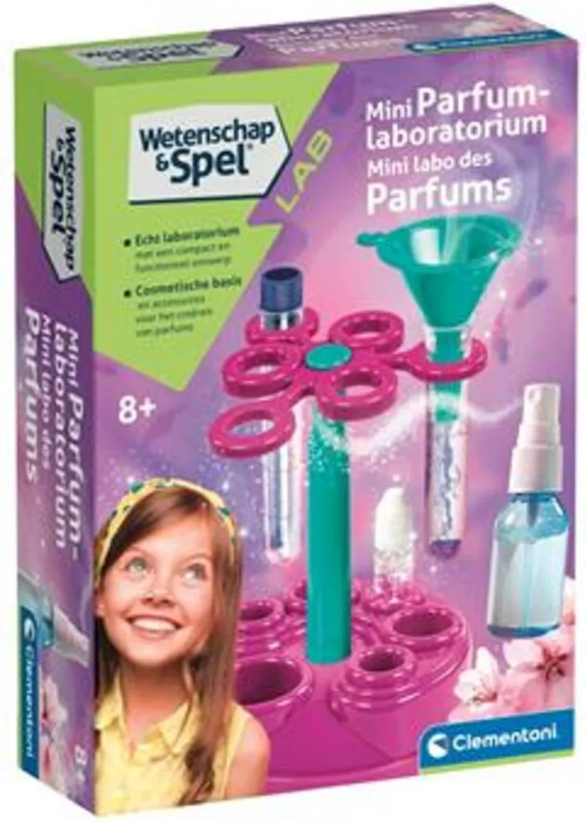 Clementoni MiniLab Parfum 56198 Experimenteerset - Zelf parfums maken - afbeelding 6 van 6