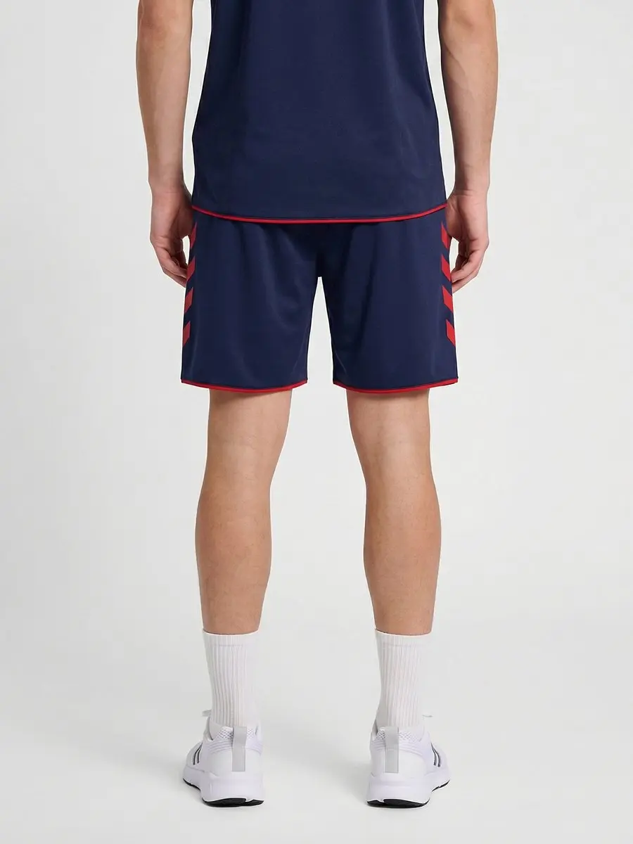Hummel Core 2.0 Short Heren - Marine/Rood M - afbeelding 6 van 6