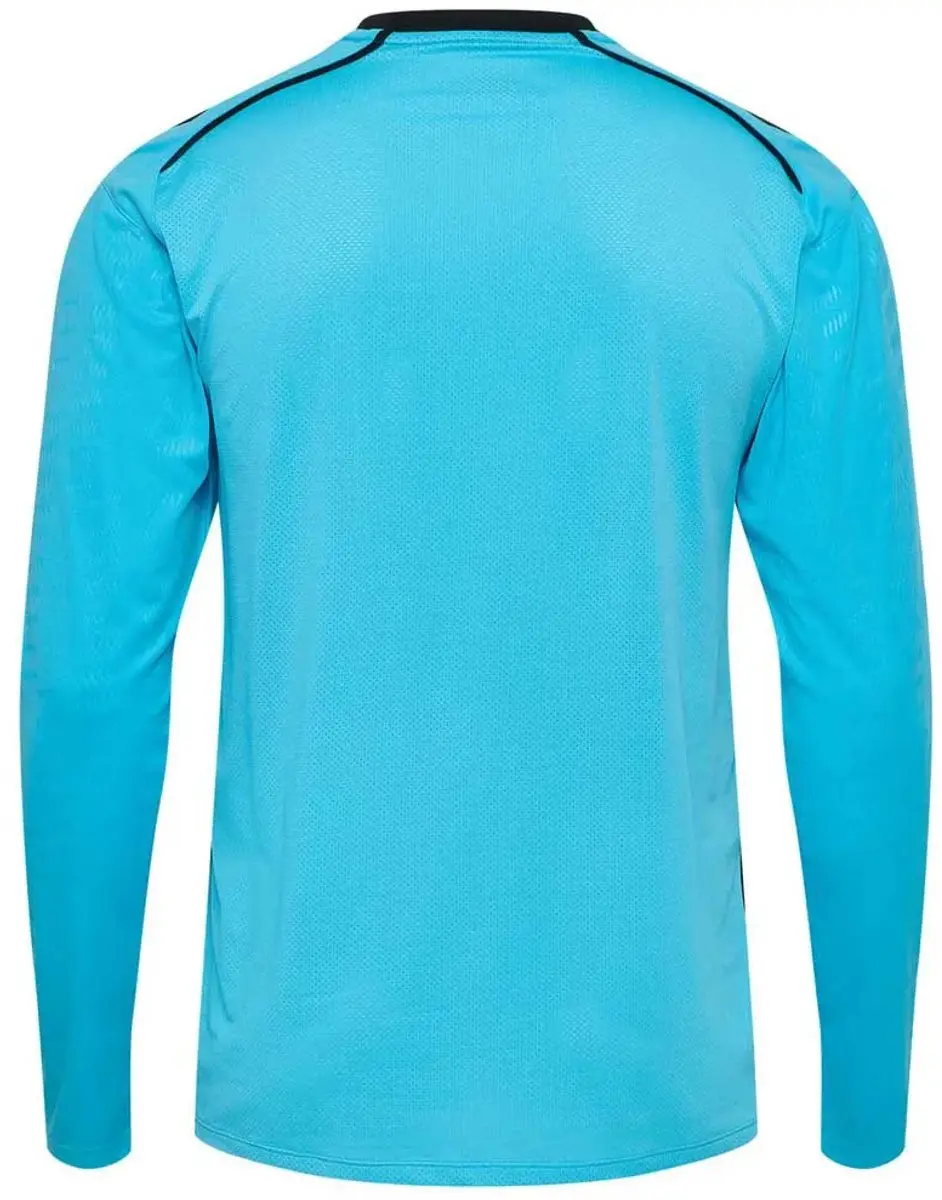Hummel Referee T-shirt Lange Mouwen - L - Neon Blue