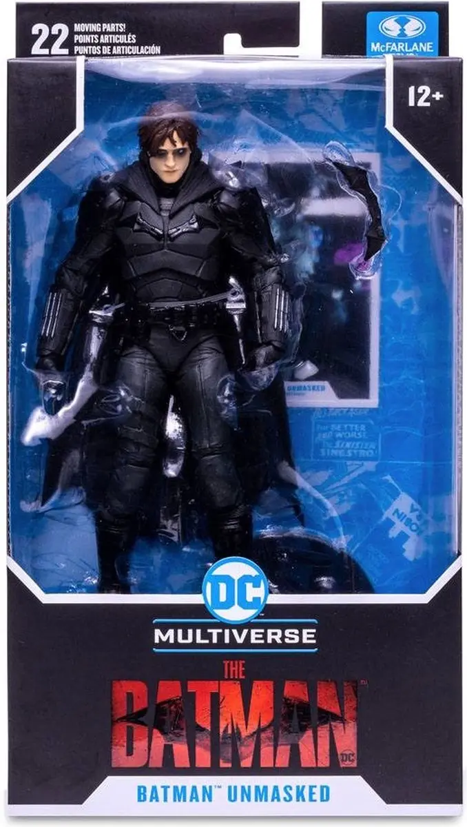 McFarlane Toys DC Multiverse Batman Unmasked Action Figure 18cm - Multicolor