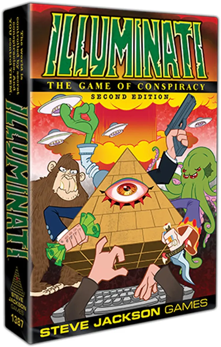 Steve Jackson Games Illuminati 2nd Ed Kaartspel