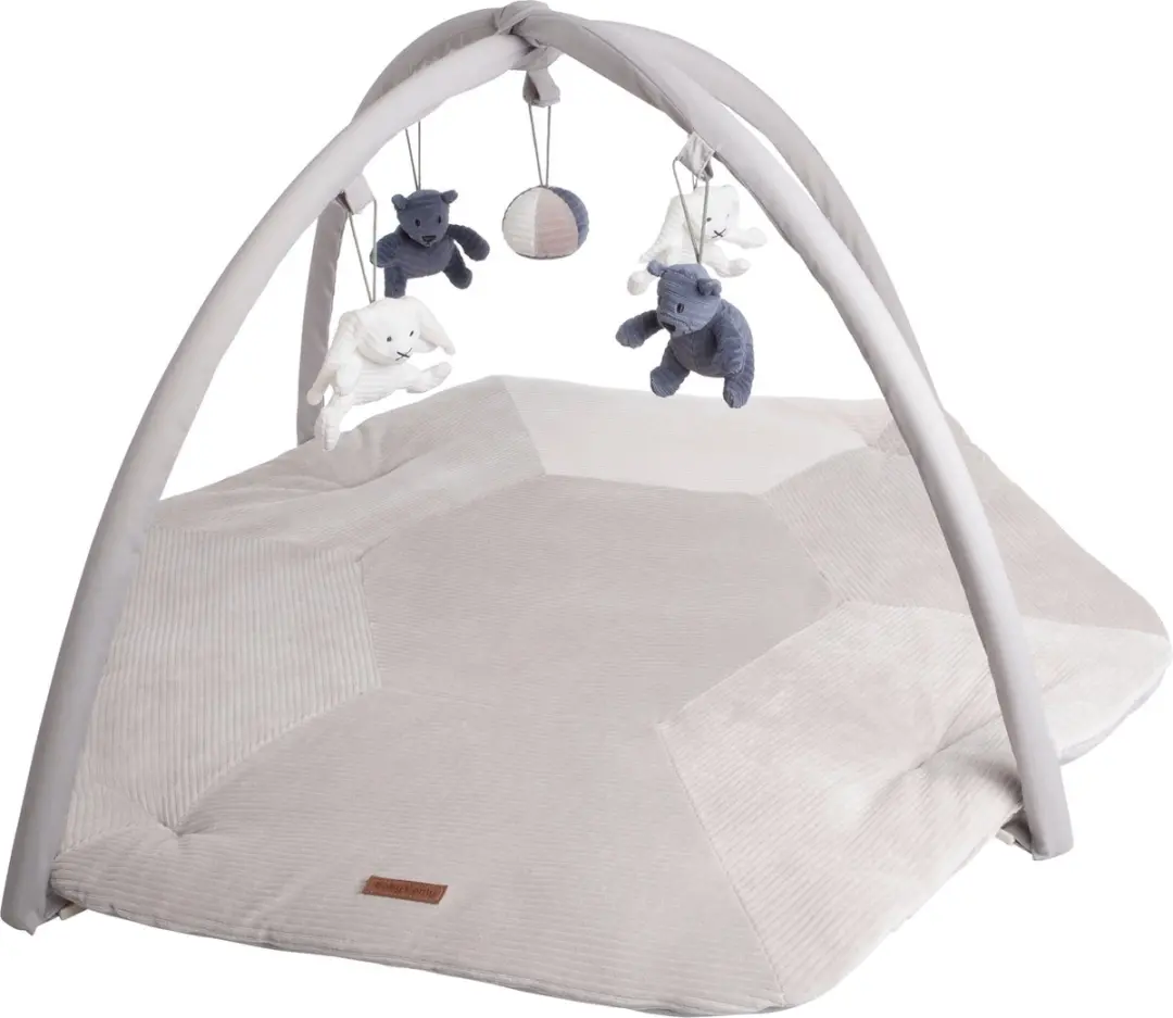 Baby's Only Speelkleed Sense Vintage Blue/Kiezelgrijs/Wit 94x83cm